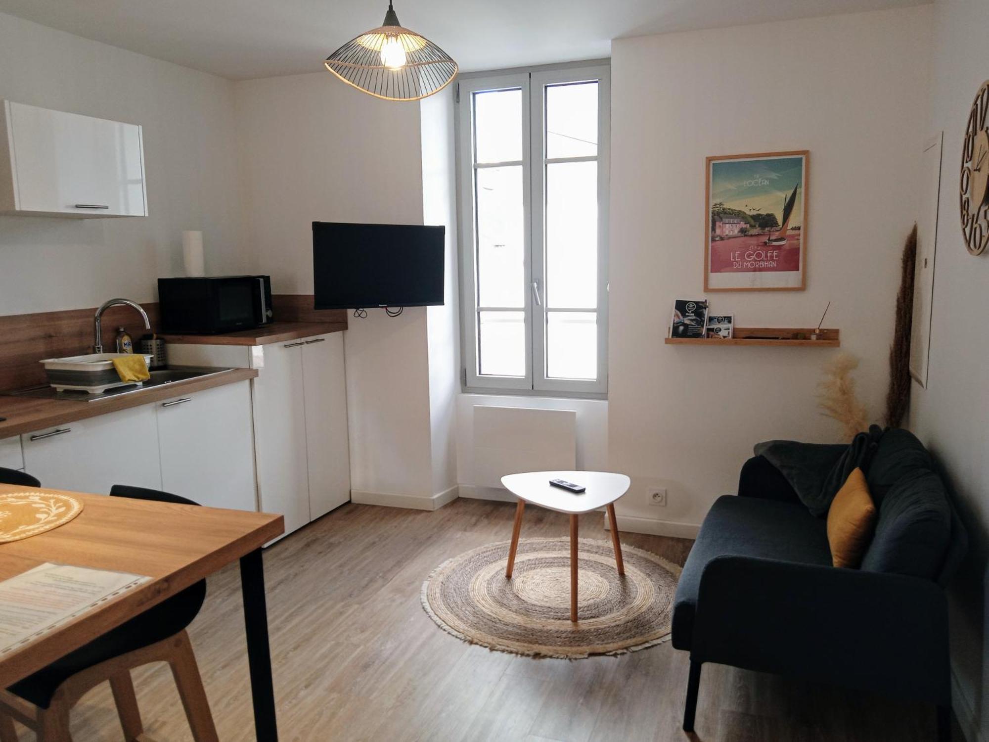 Les Studios De La Gare Linge Cafe The Inclus Wifi Vannes Chambre photo